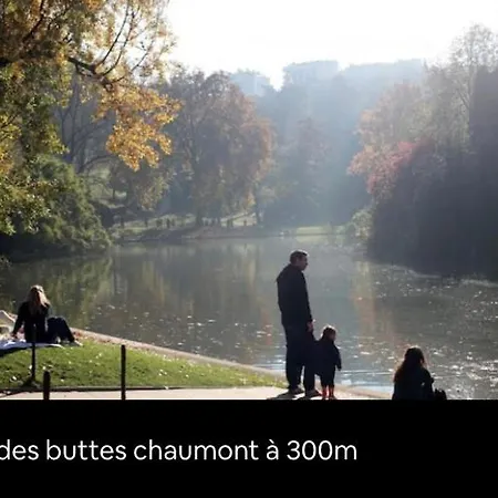 Confortable 2 Pieces - Buttes Chaumont Apartment *